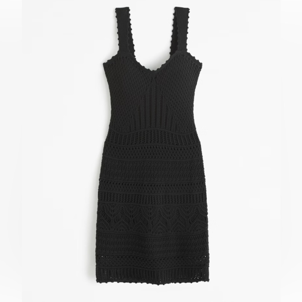 Crochet Style Mini Dress